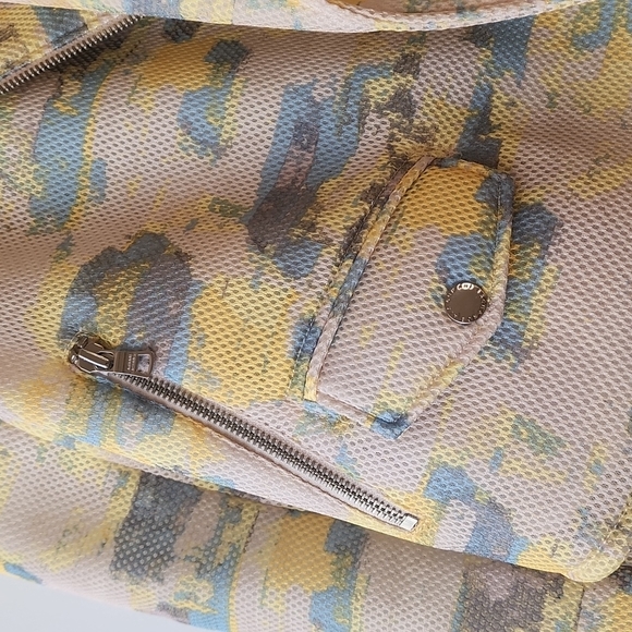 Armani Exchange Camo Neoprene Moto Jacket - Picture 7 of 13